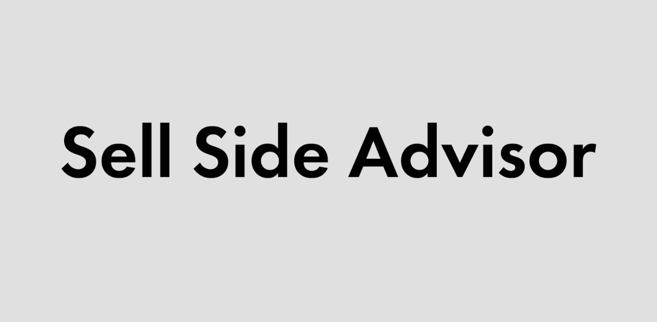 Sell Side Advisor