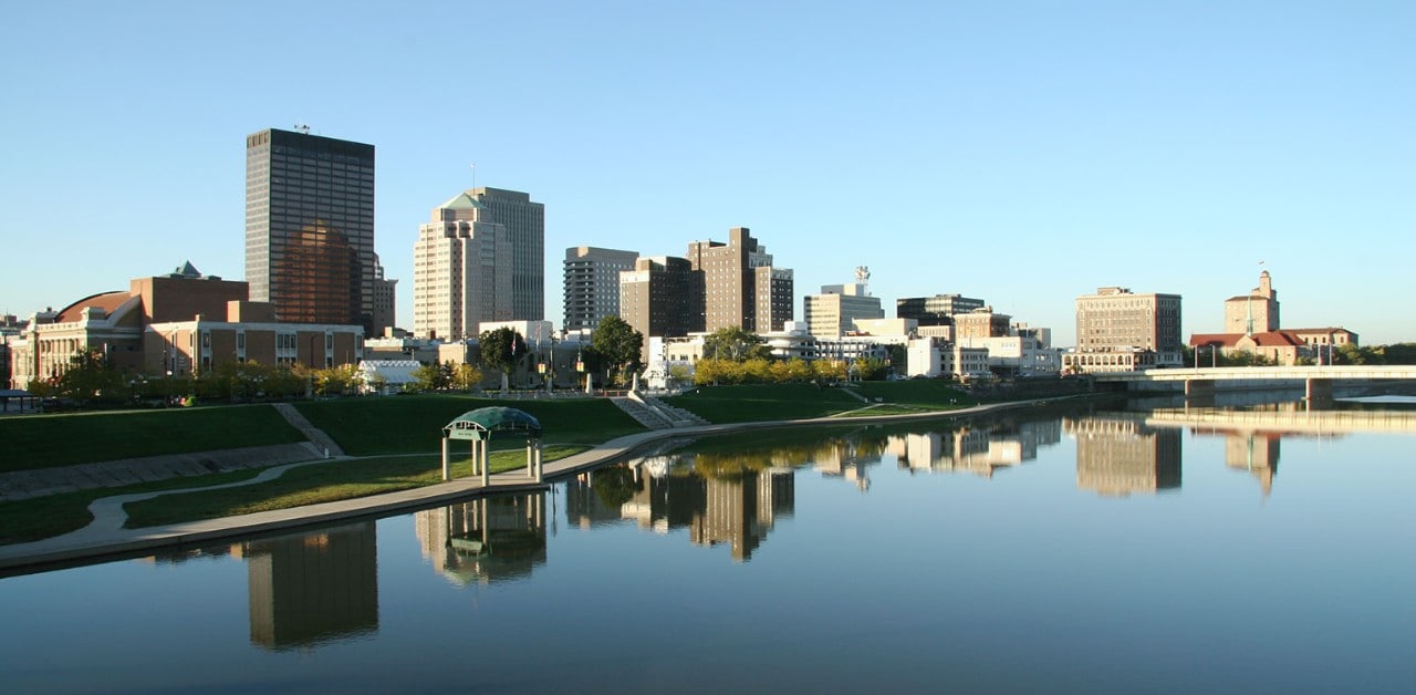 Skyline of Dayton, OH