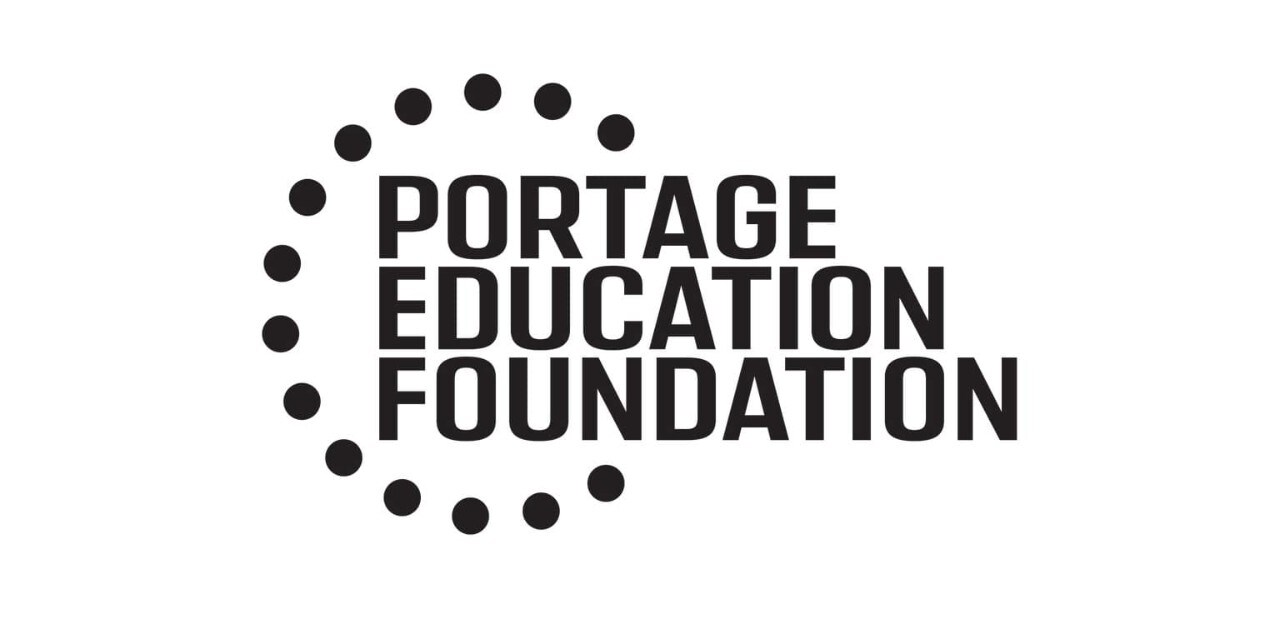 Portage Education Foundation logo on white background
