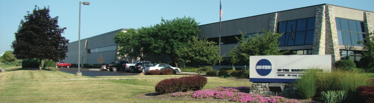 Exterior of Hi-Tek Manufacturing building