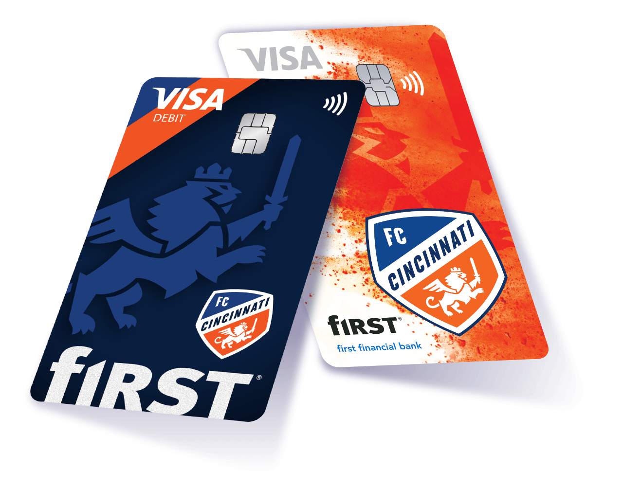 Image of the FCC debit and credit cards