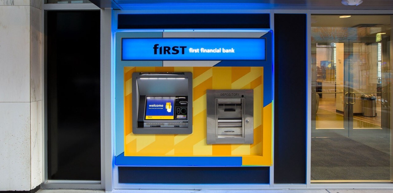 A First Financial Bank ATM