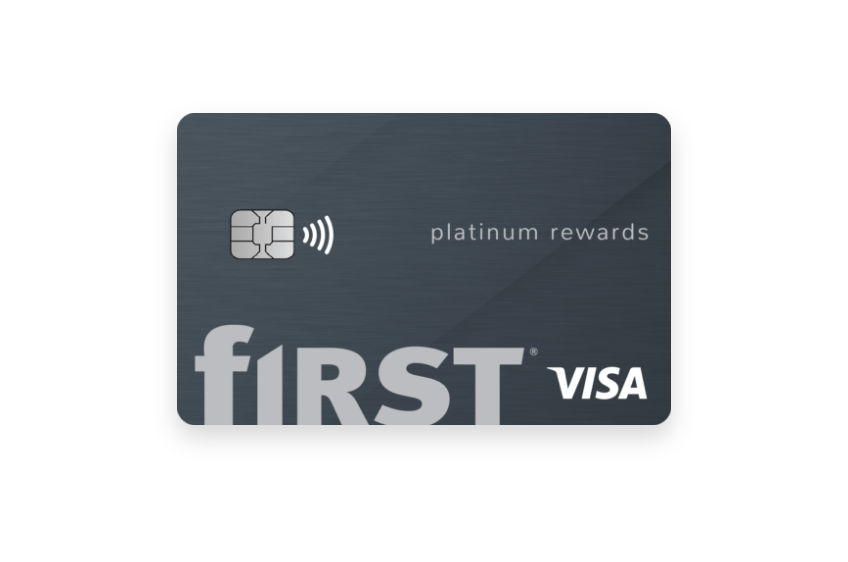 First Financial Bank's Visa Platinum Rewards credit card