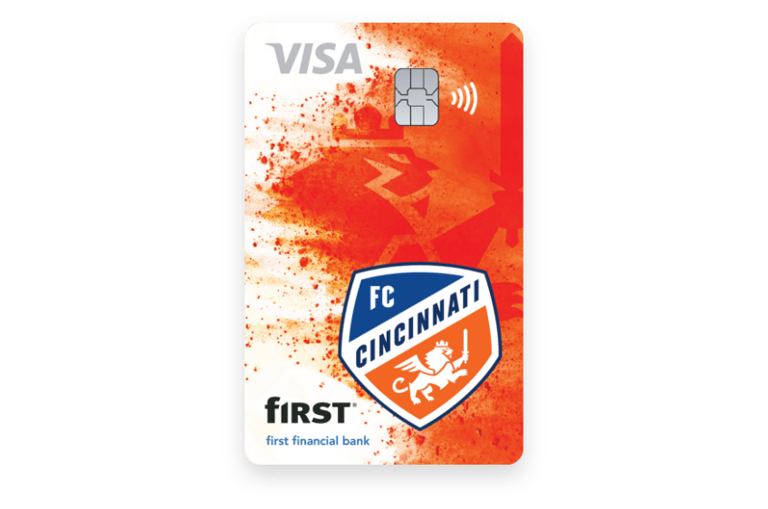 First Financial Bank's FC Cincinnati Visa credit card