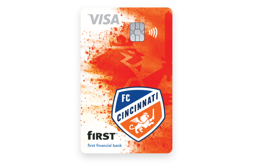 First Financial Bank's FC Cincinnati Visa credit card