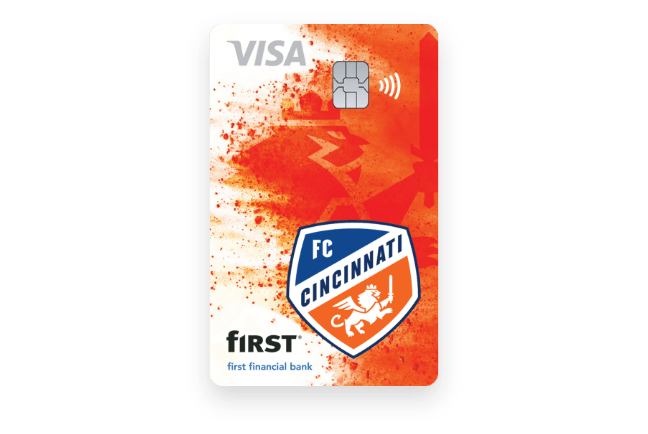 First Financial Bank's FC Cincinnati Visa credit card