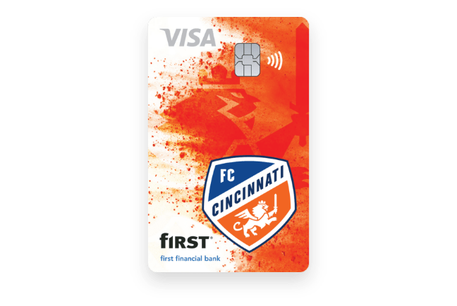 First Financial Bank's FC Cincinnati Visa credit card