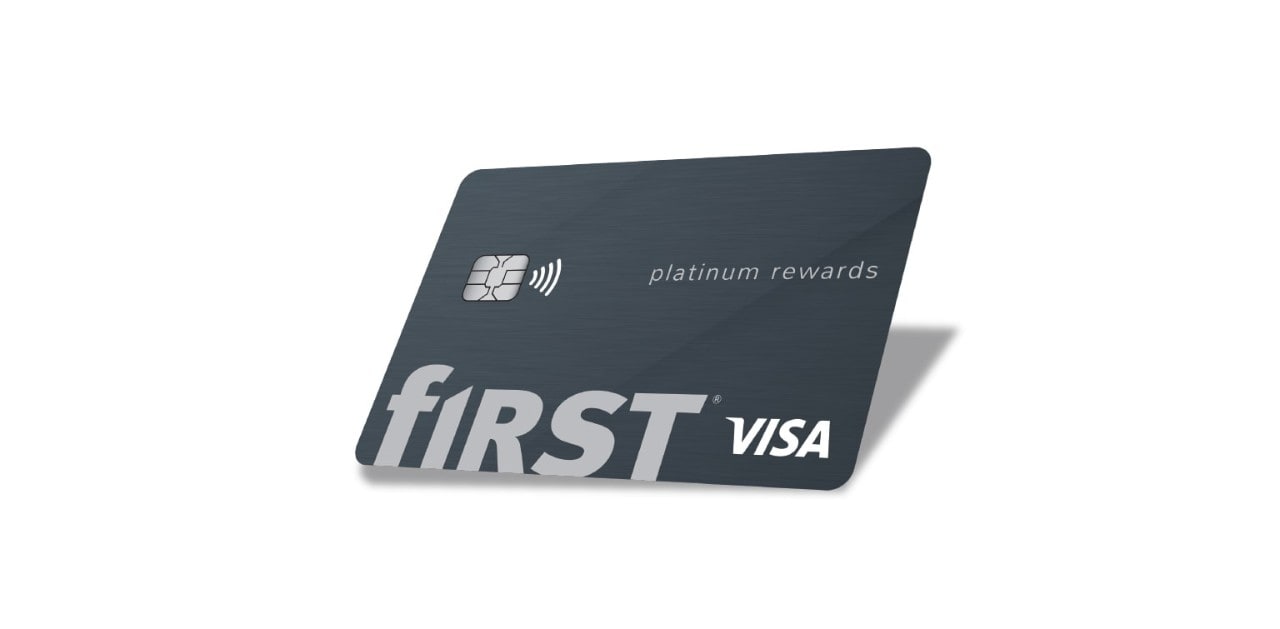 Visa Platinum Rewards credit card from First Financial Bank