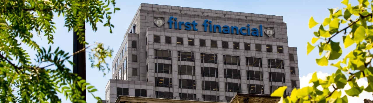 picture of First Financial Bank Center building in Cincinnati Ohio